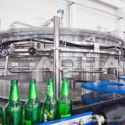 Automatic Glass Bottle Wine Bottling and Corking Machine